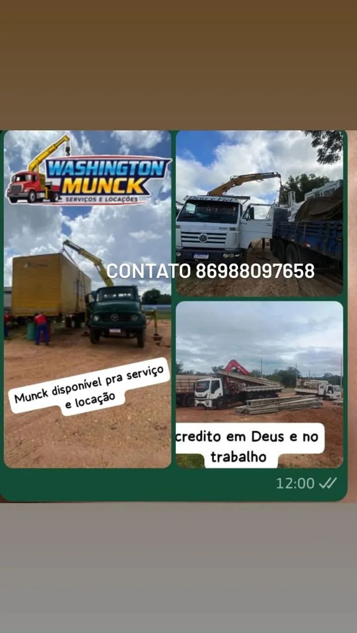 Serviço de munck.. washingtonmunck36@gmail.com - Foto 3