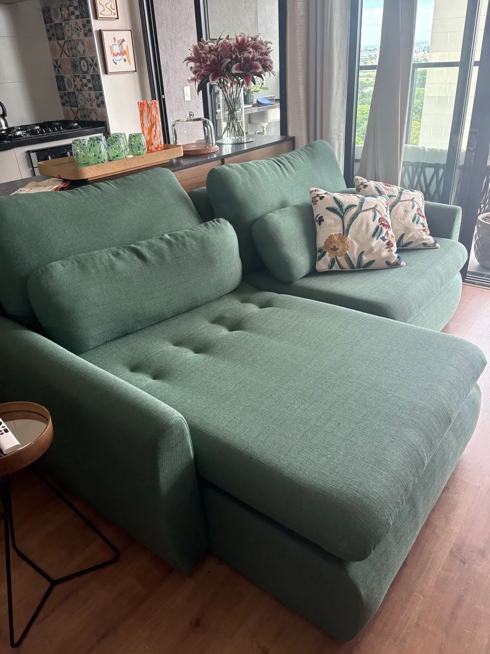 Sofá 2 lugares retrátil 