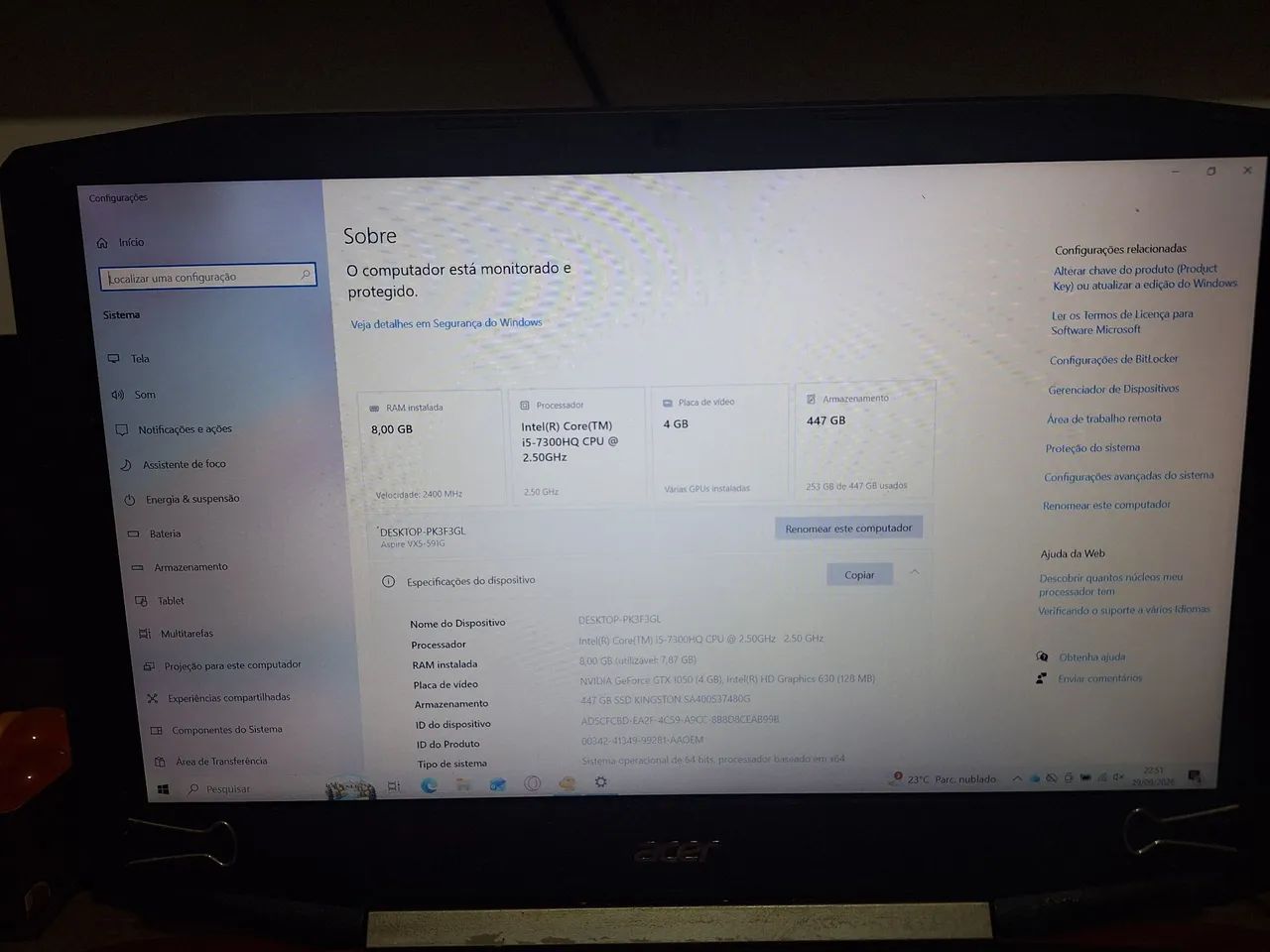 Notebook Acer Aspire VX 15 - Foto 2