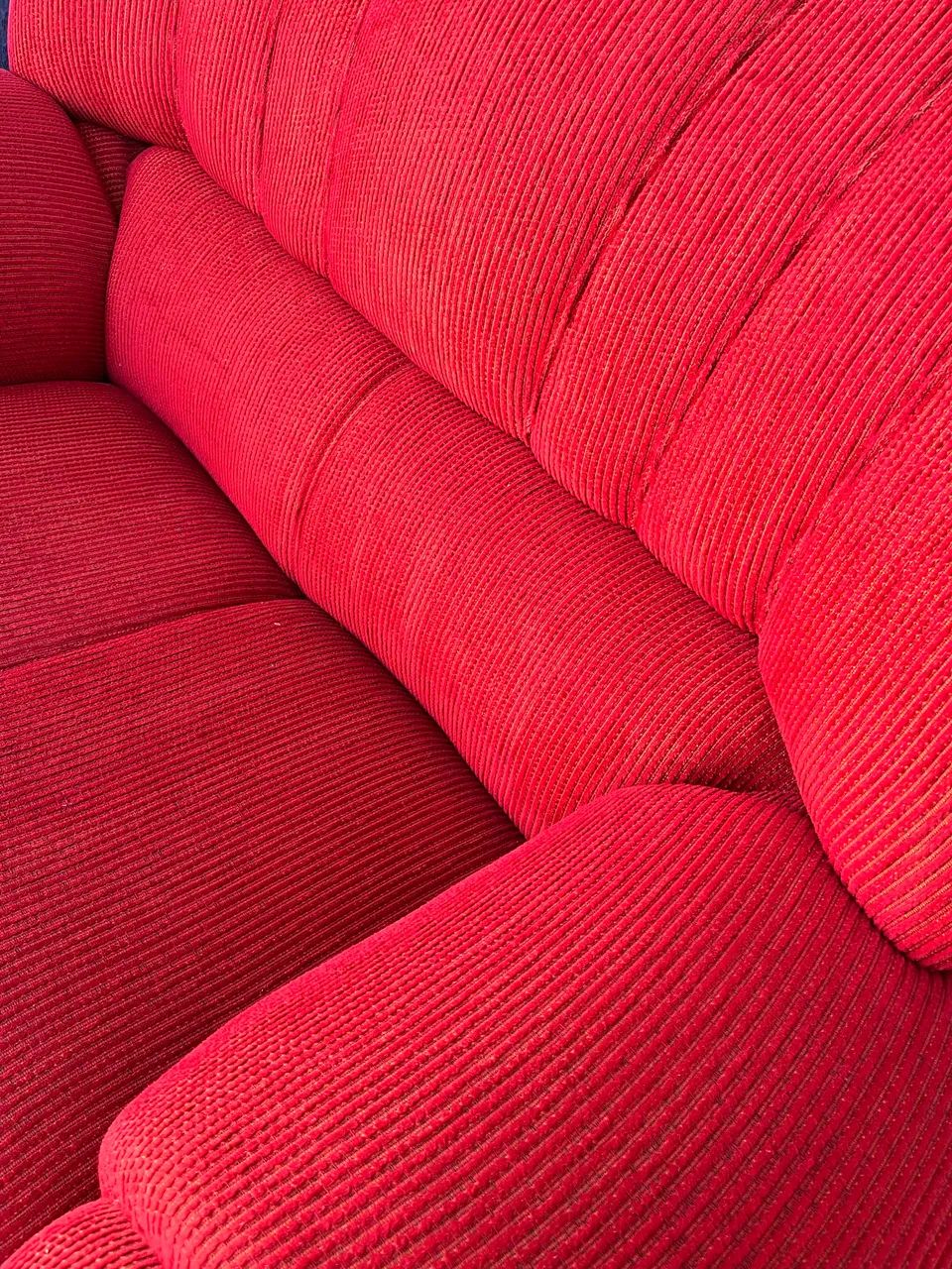 Sofá 2 Lugares Vermelho - Excelente Estado!  - Foto 3