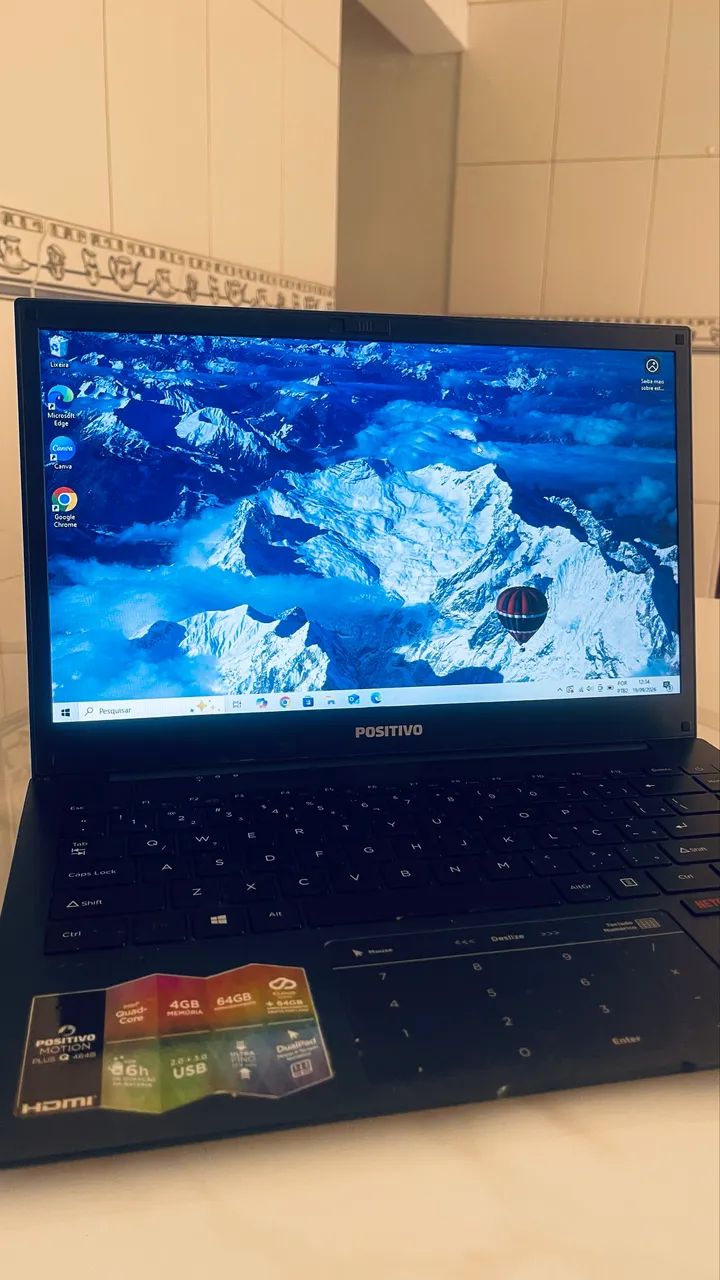 Notebook Positivo 64gb + 4gb RAM - Foto 3