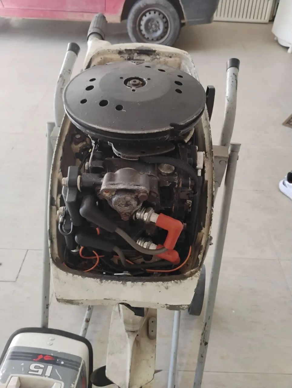 Motor popa 15 hp Johson - Foto 5