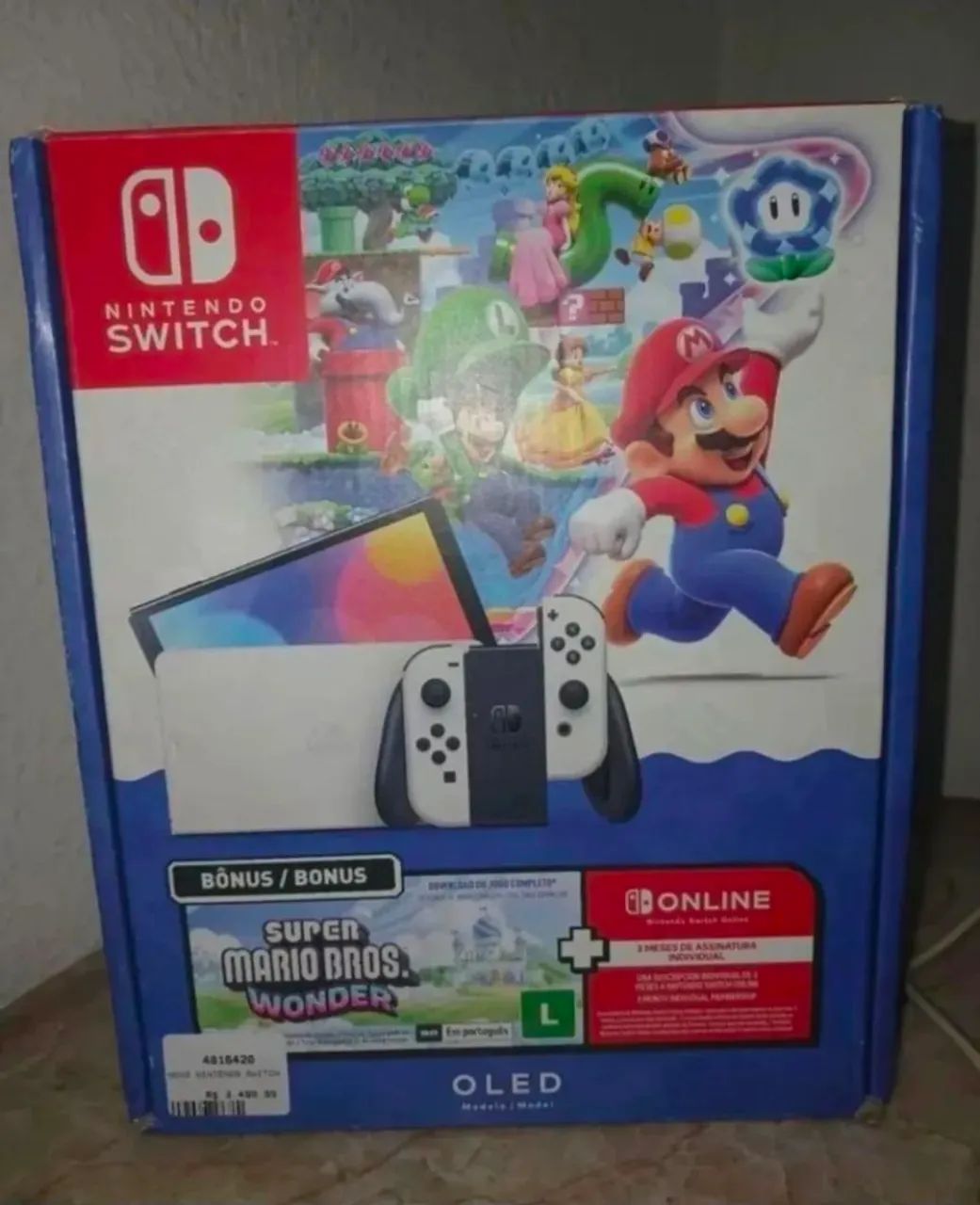 Nintendo Switch Oled novo