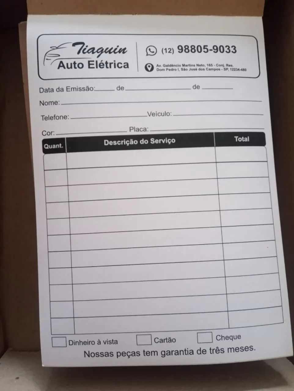Blocos de pedido Personalizado - Foto 4