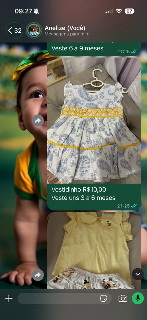 Roupinha de bebê  - Foto 5