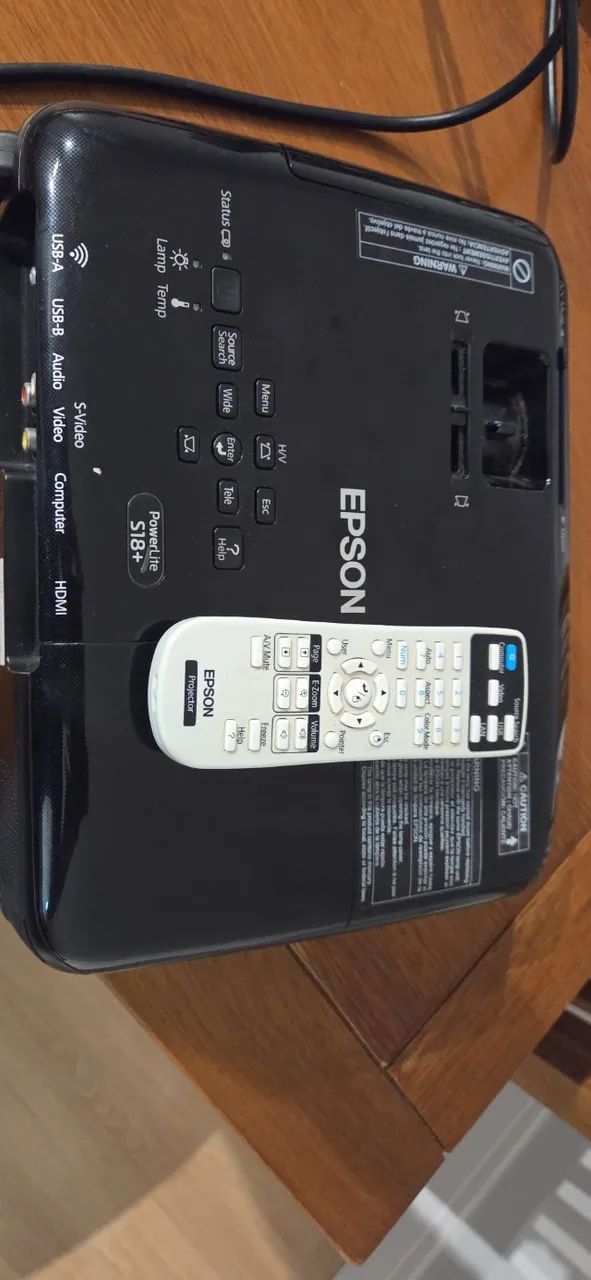 Projetor Epson PowerLite S18+ - Foto 2