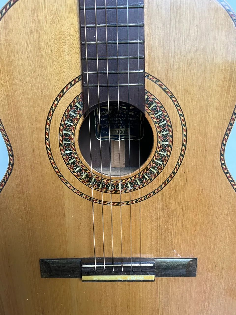 Violão Tranquillo Giannini modelo 1003 de 1954 - Foto 3