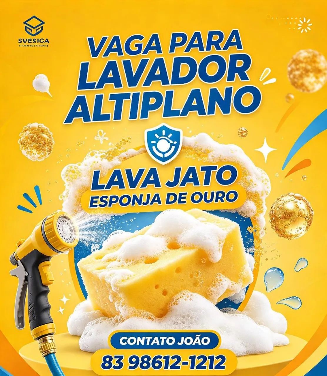 Vaga para lavador 