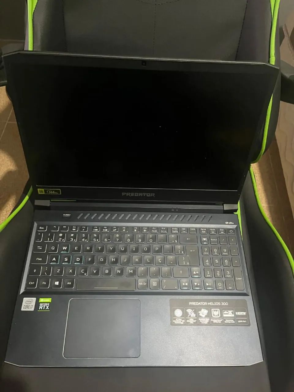 Notebook Gamer i7 32gb 2070