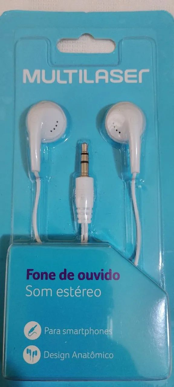 Fone de ouvido P2 Multilaser 