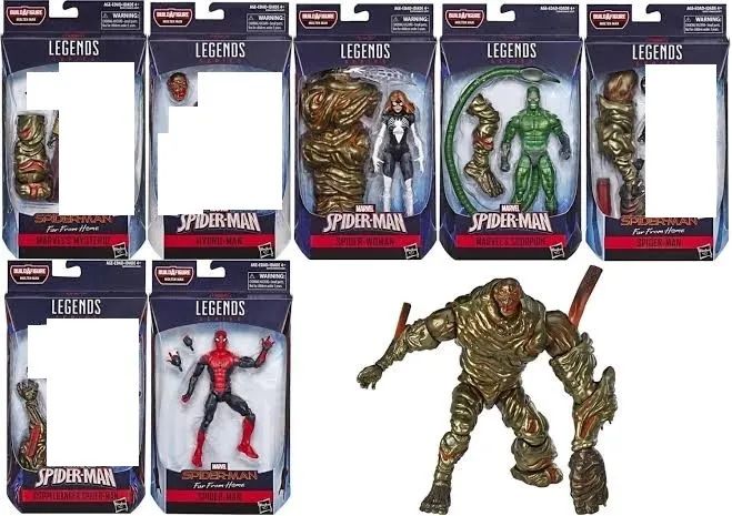 Marvel Lgends Wave Molten Man (INCOMPLETA)