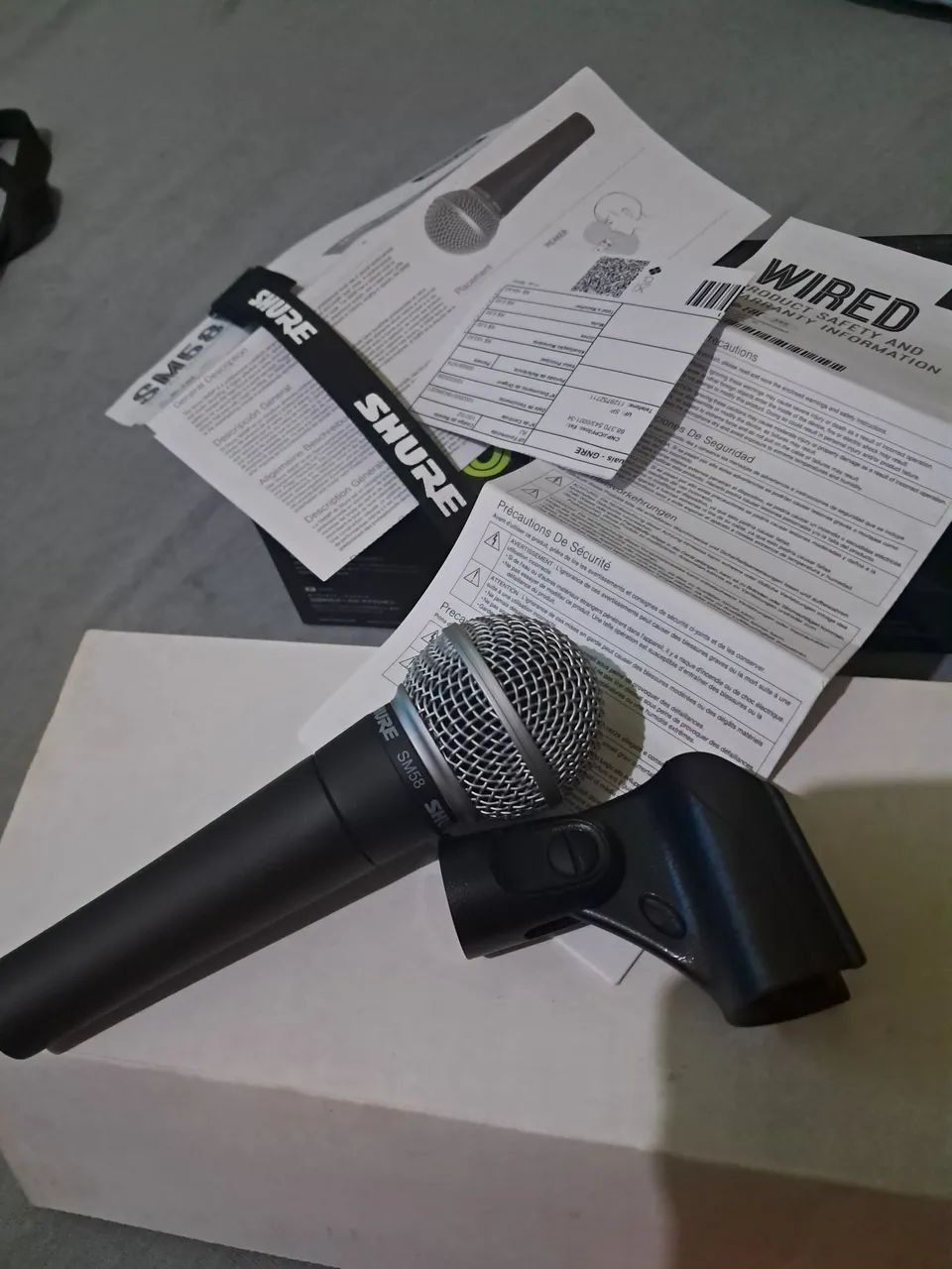 Microfone Shure sm58 original  - Foto 2