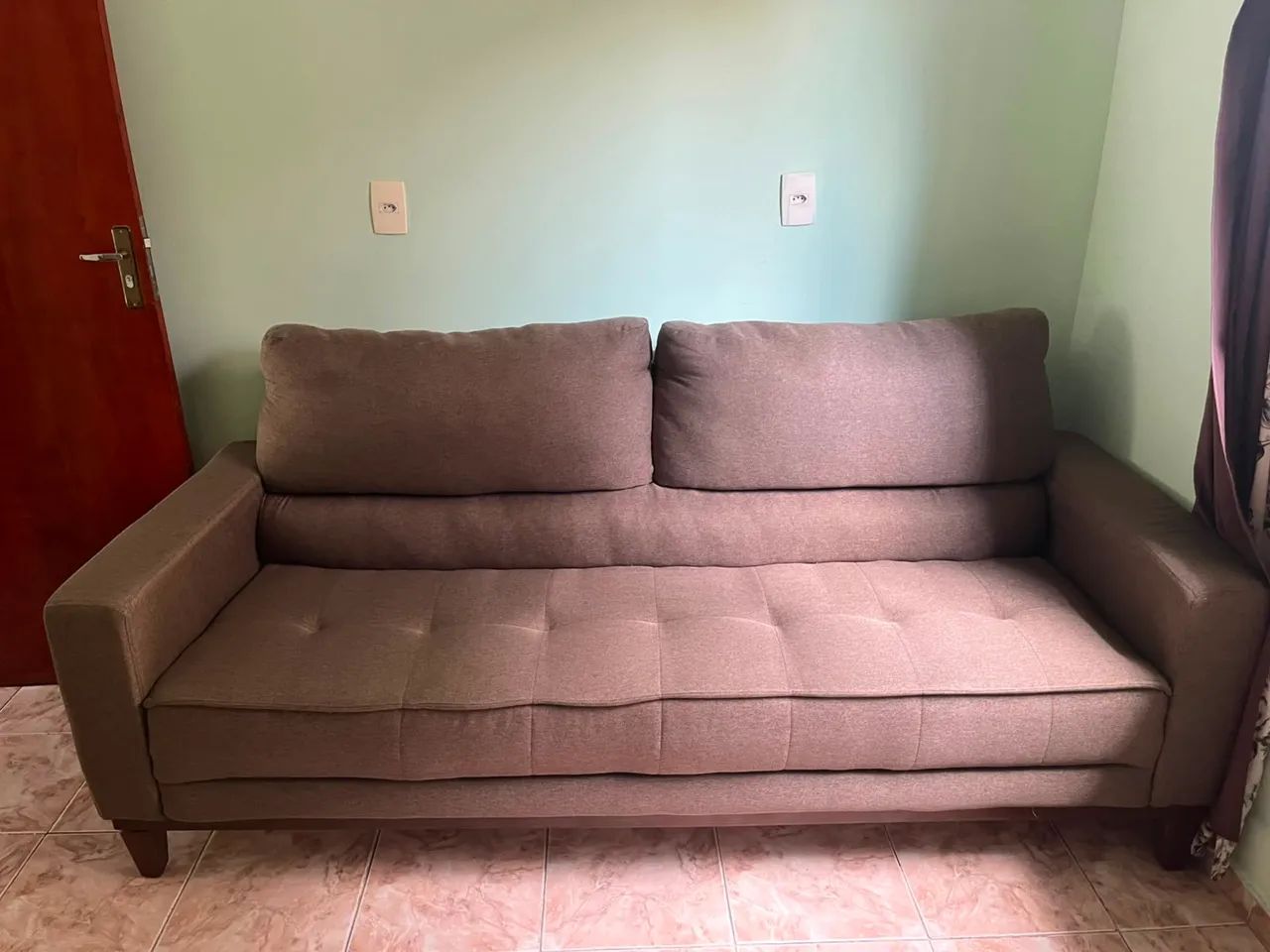 sofá novo menos de 1 mês de uso  - Foto 2