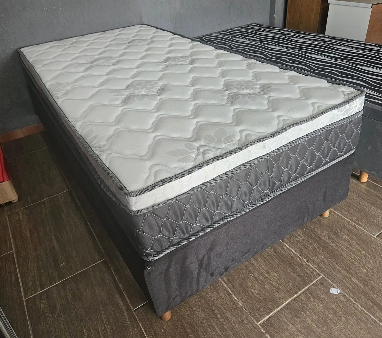 CAMA BOX SOLTEIRO MOLAS ENSACADAS - NOVA / ENTREGAMOS  - Foto 4