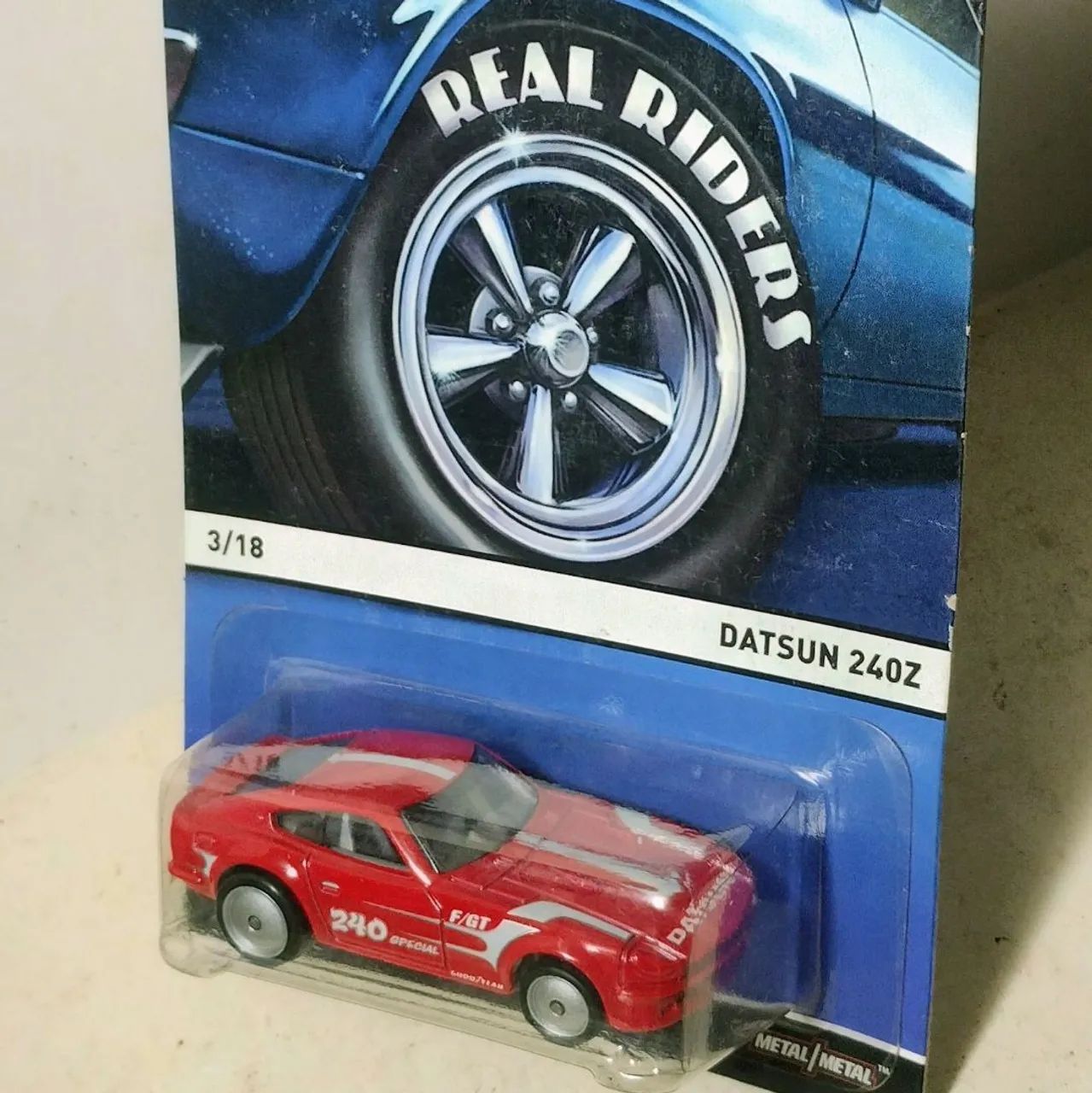 Hot Wheels Datsun 240 Z Real Riders Premium - Foto 2