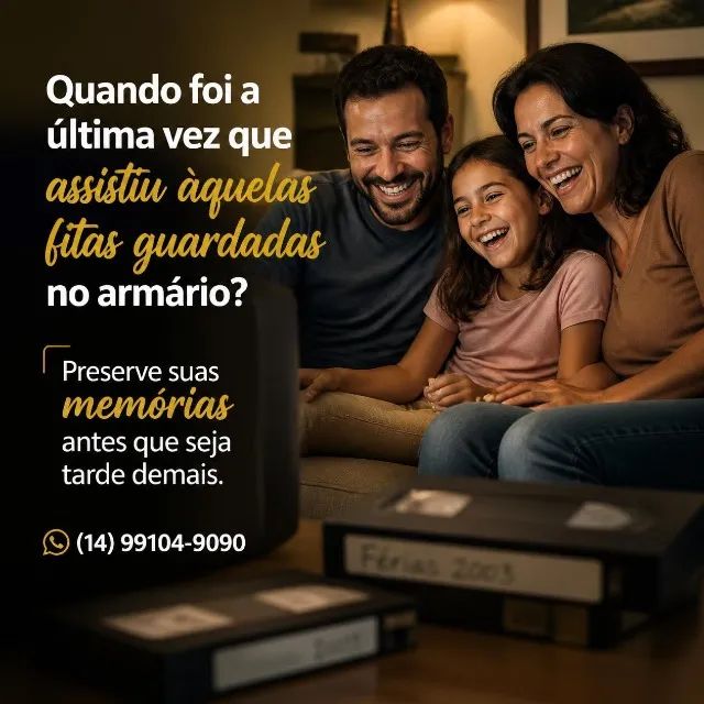 CONVERSÃO VHS PARA PENDRIVE | VHS PARA DIGITAL | DVD | TODO BRASIL - Foto 2