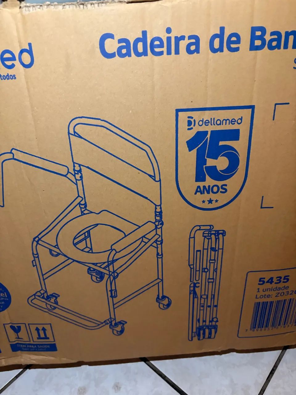 Cadeira de rodas para banho 199 - Foto 5