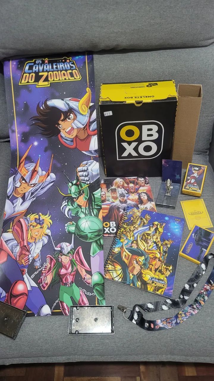 Coleção completa Omelete Box Cavaleiros do Zodíaco Saint Seiya