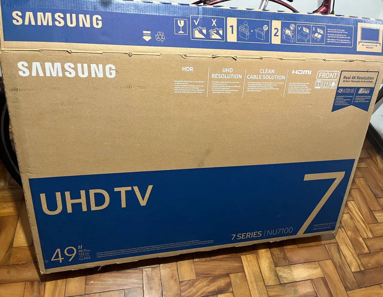 Tv Samsung 49 Polegadas com defeito 
