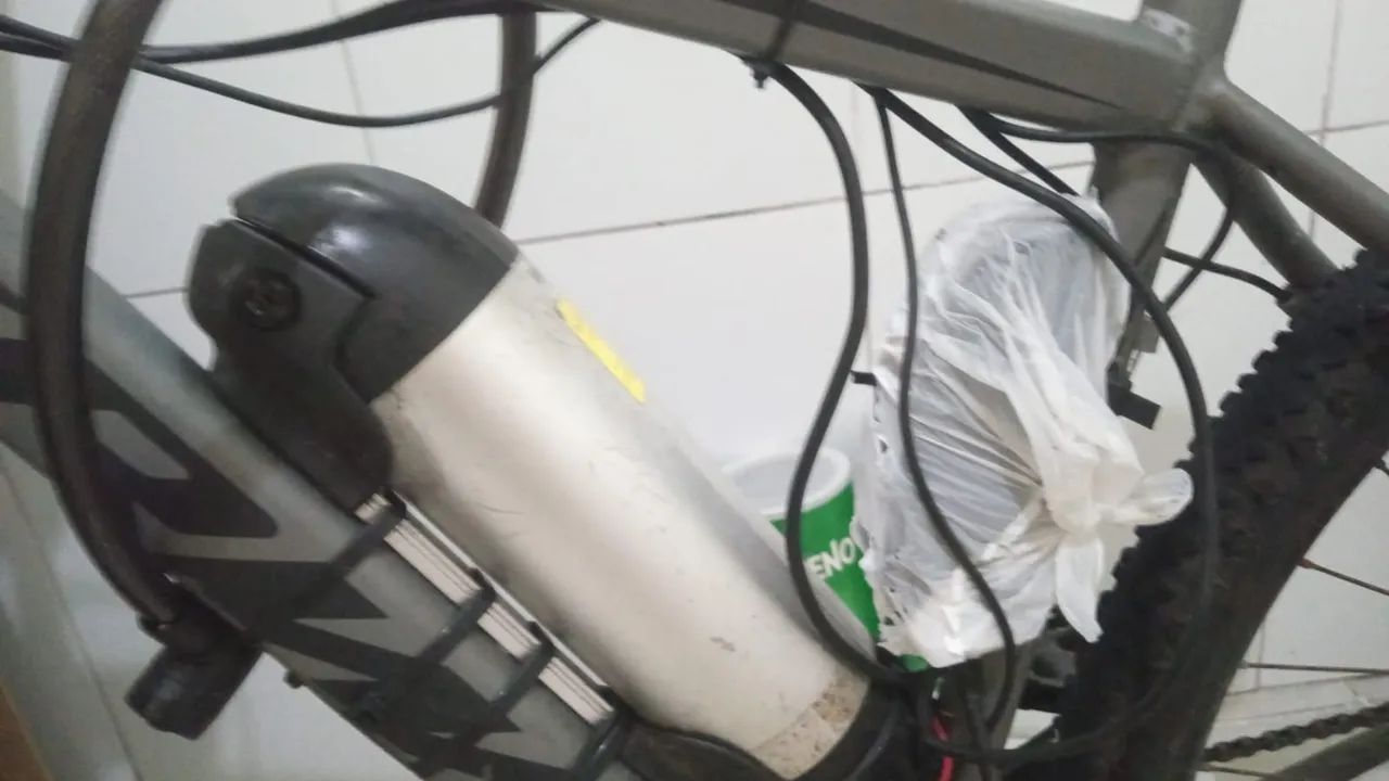 Bicleta eletrica + kit sem a Bateria  - Foto 4