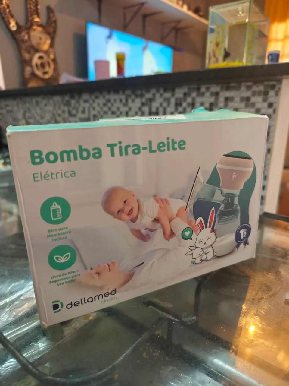 Bomba de leite extratora elétrica  - Foto 5