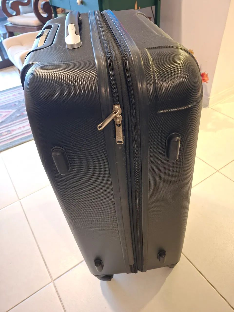 Mala Baú Samsonite preta - Foto 3