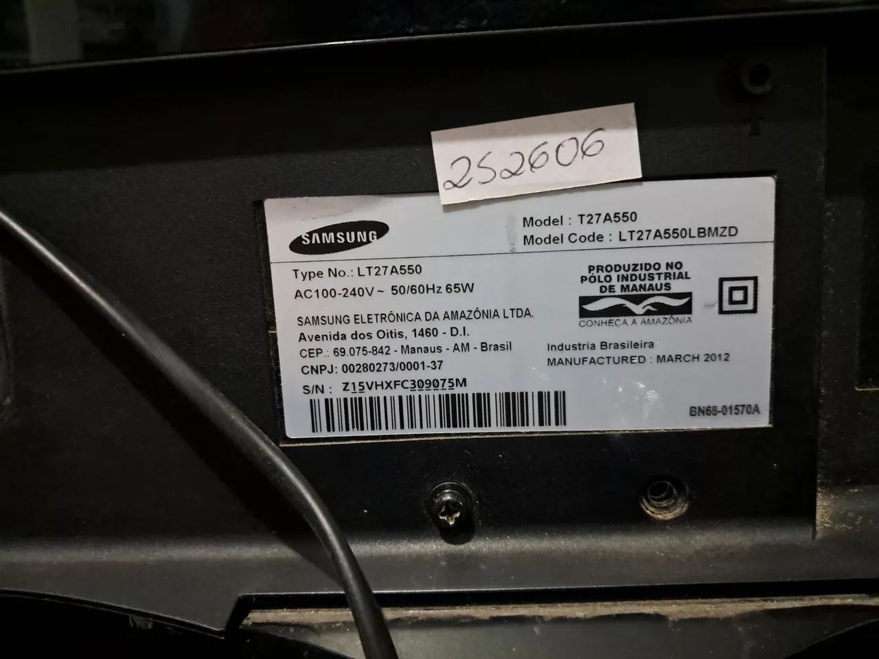 Tv led Samsung 27 pol. - Foto 4