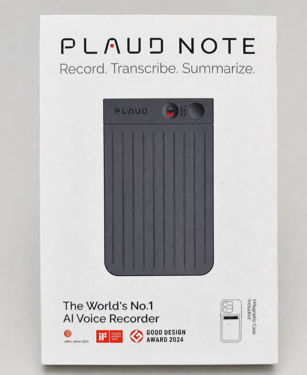 PLAUD NOTE 64GB Gravador de Voz com IA + Case Magnético e Caixa - Foto 3