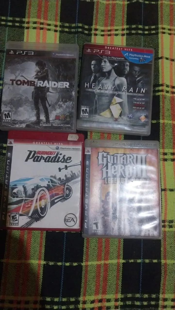 4 jogos ps3 