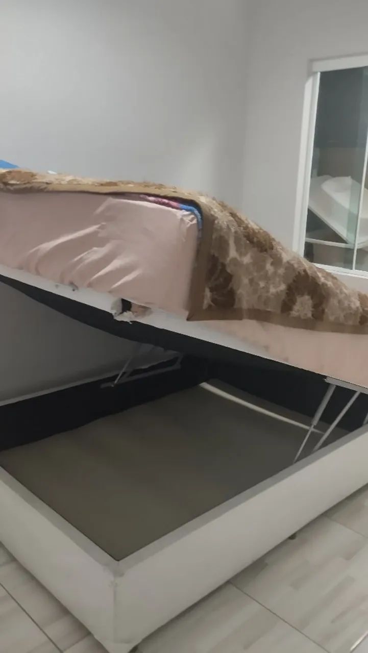 Cama de casal com colchão  - Foto 2