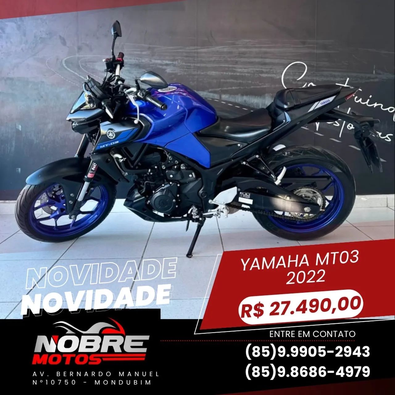 Yamaha MT-03 2022 321cc - Extra