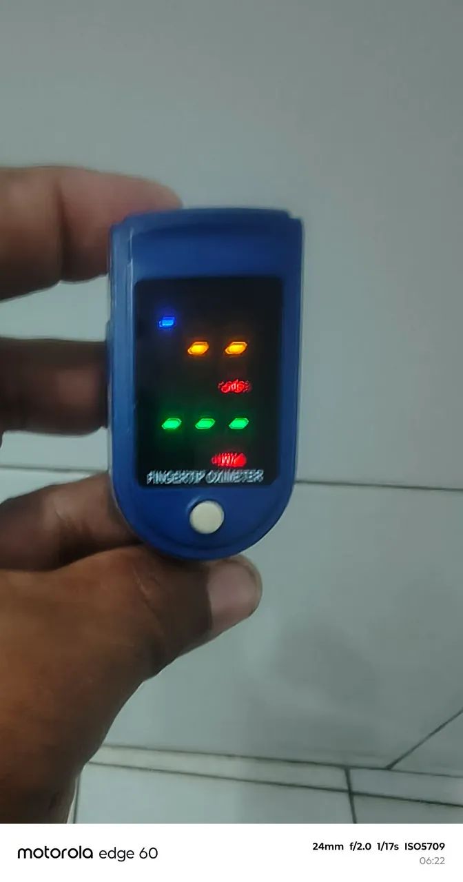 Oxímetro e aferidor de pressão  - Foto 3