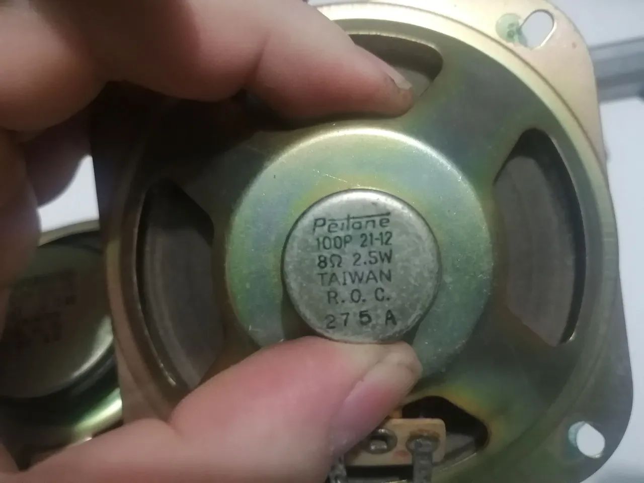 Par de alto falantes antigos pra rádio antigo! - Foto 3