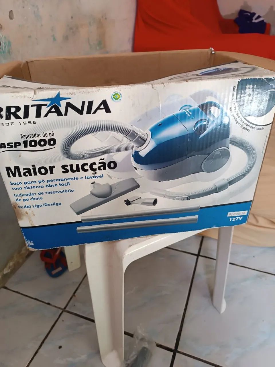 Aspirador de Pó Britânia ASP 1000