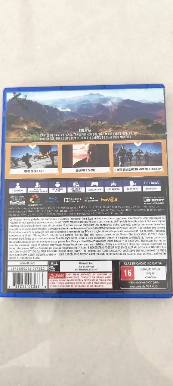 Jogo Ghost Recon ps4 - Foto 2