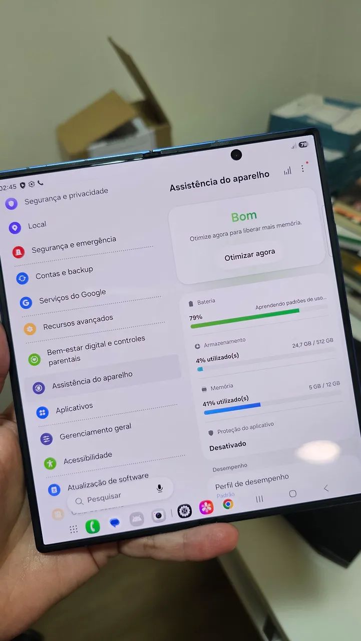 Samsung Galaxy Z Fold7 512GB Azul - Foto 3