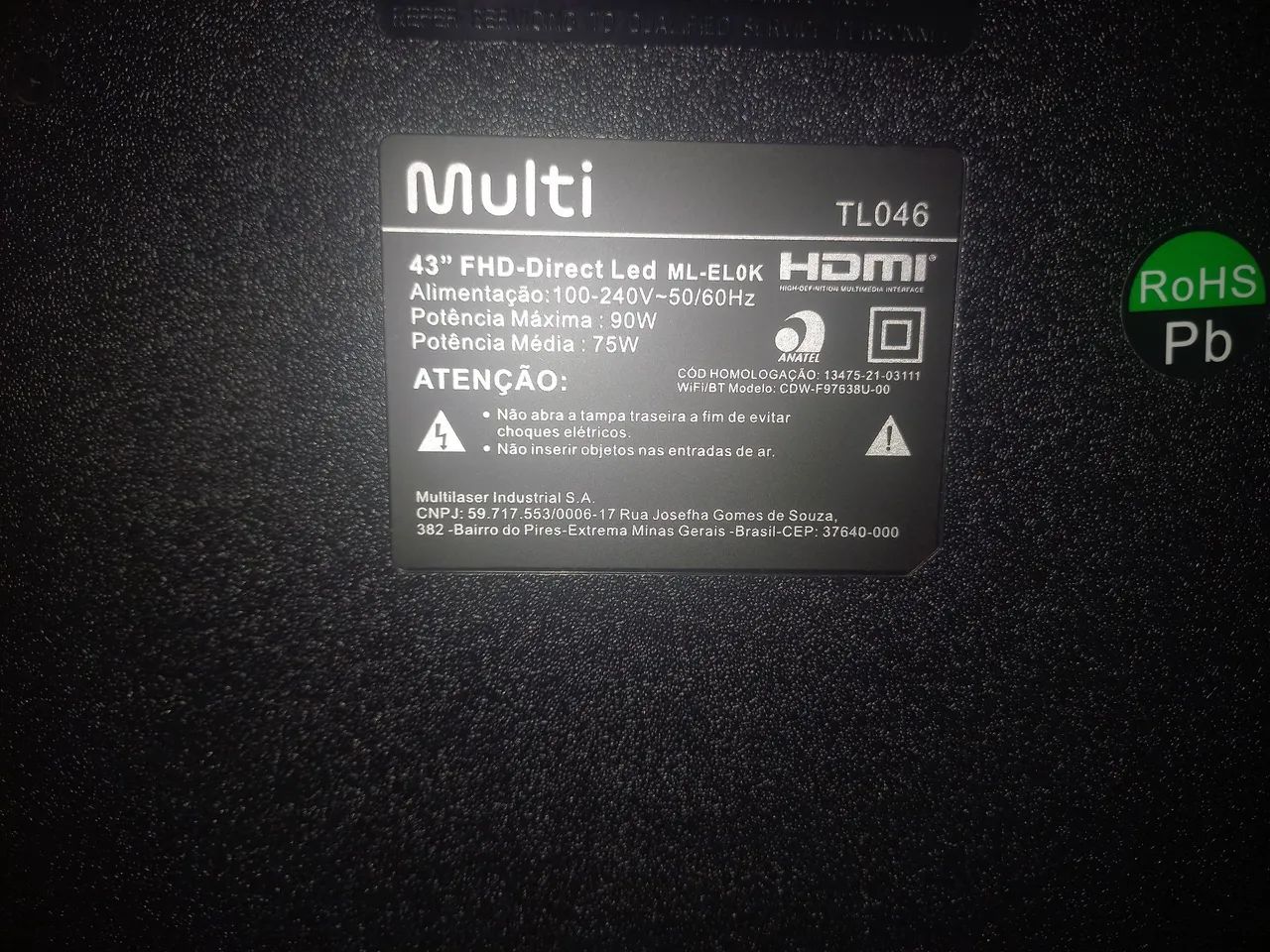 Tv Smart 43 Polegadas Multilaser  - Foto 3