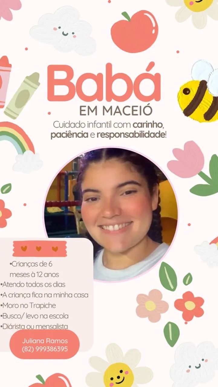 Babá em Maceió 