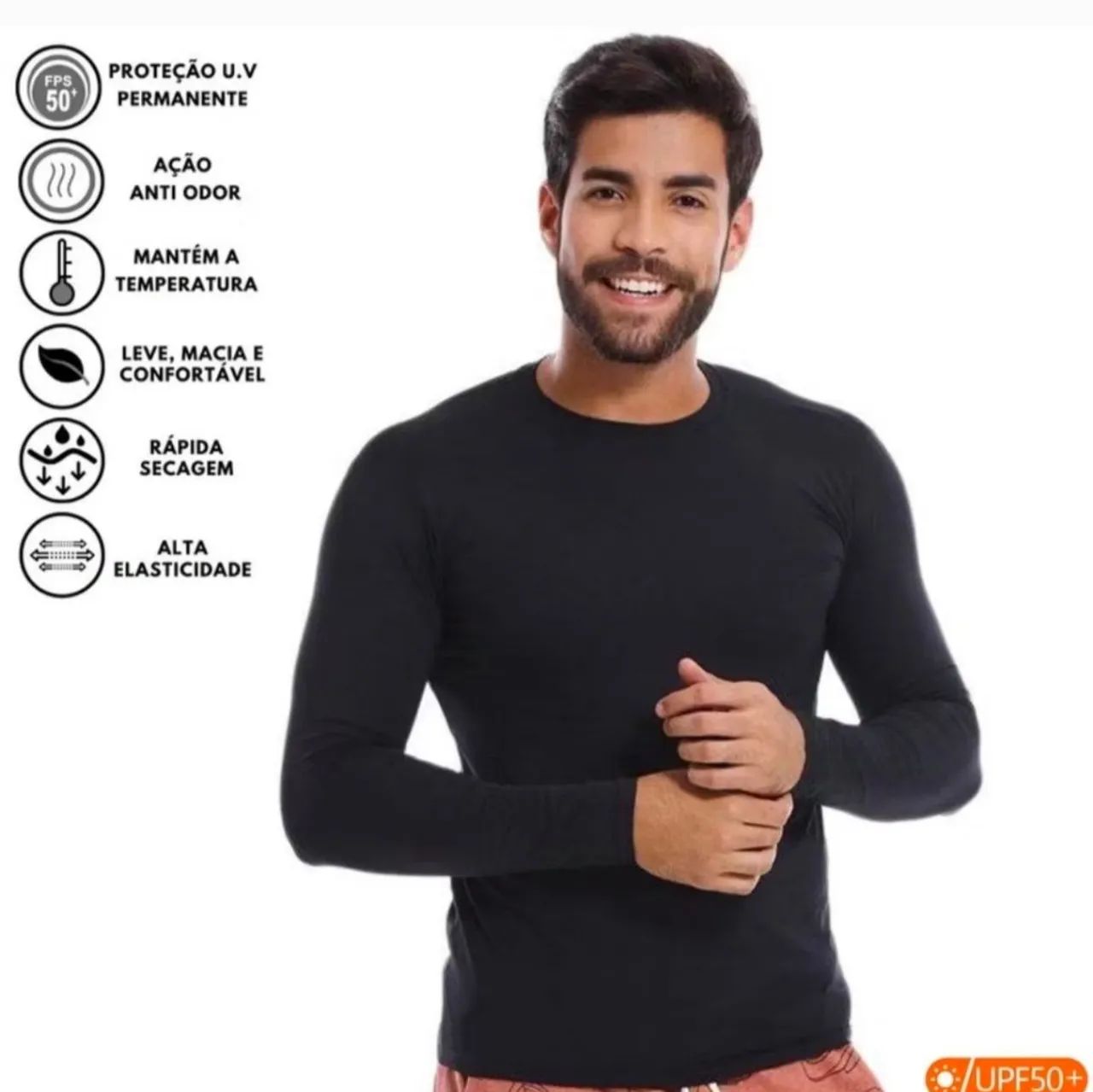 Camisas de proteção solar UV+50 