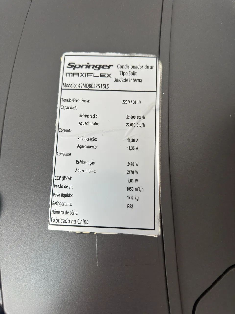 Ar condicionado Retirada - compressor quebrado - Foto 2