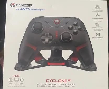 Controle Cyclone 2 Gamesir Sem Fio + Dock Carregadora Compatível Com Android iOS PC - Foto 3