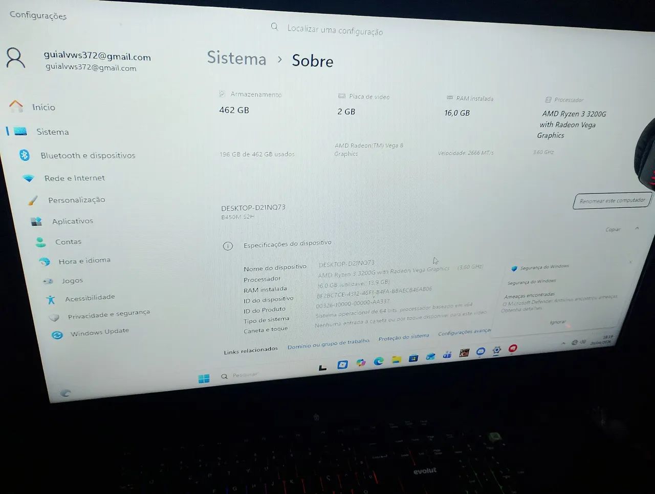 Pc gamer a venda - Foto 2