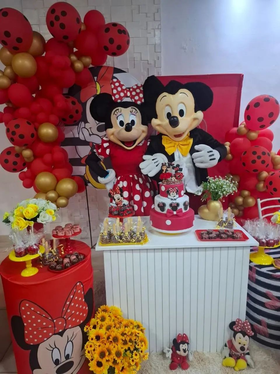 Personagem vivo - Mickey e Minnie  - Foto 4