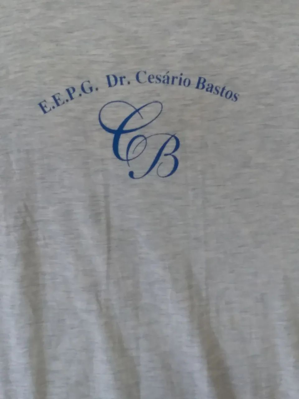 Relíquia Camiseta EEPG Dr Cesário Bastos