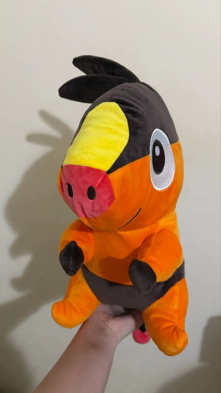 Pelúcia Tepig (Pokémon) aproximadamente 35cm  - Foto 3