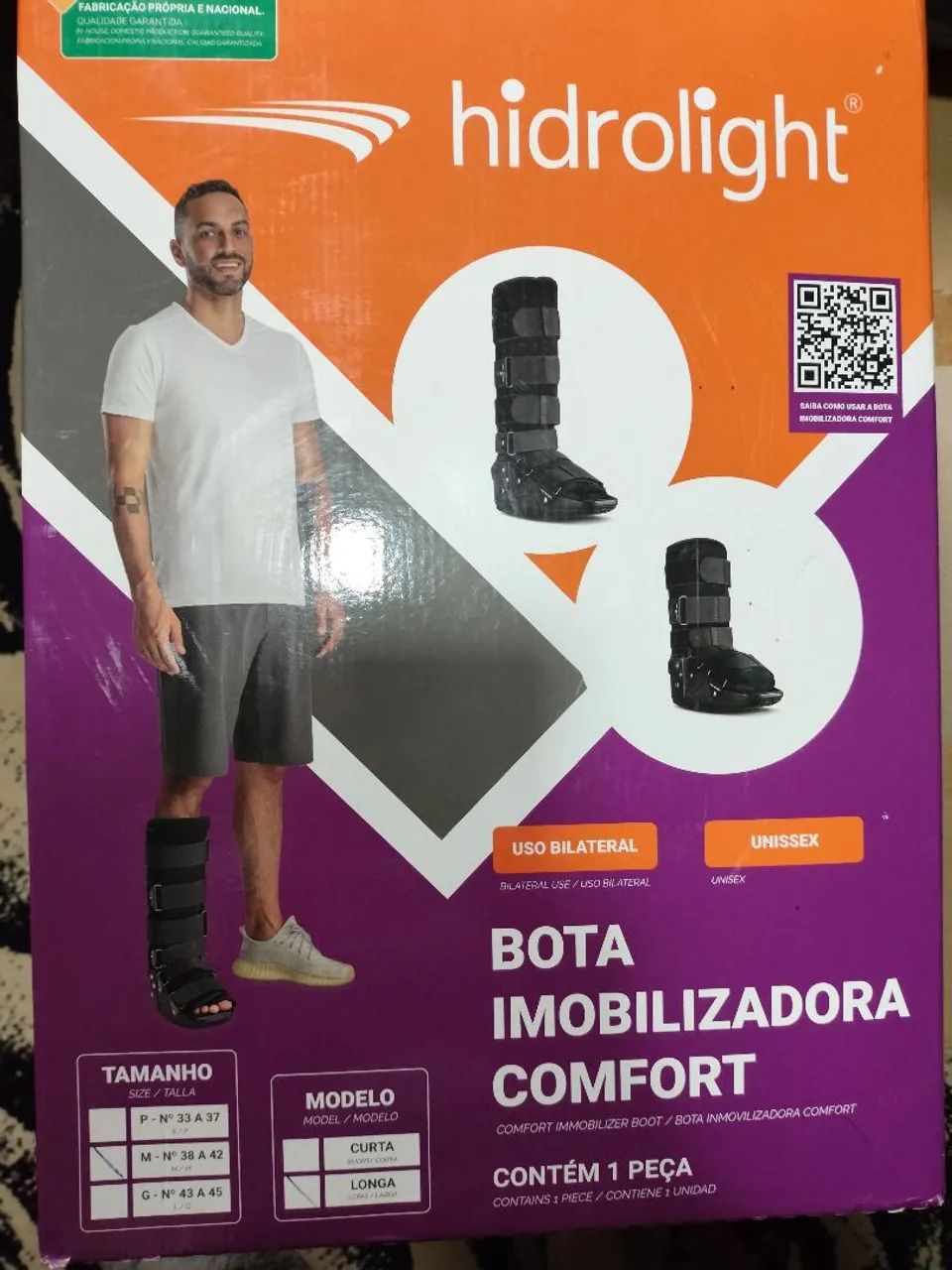 Bota imobilizadora 
