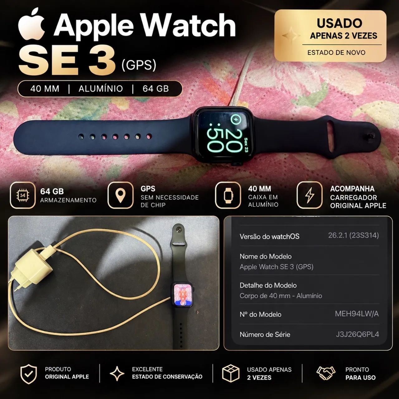 Apple Watch SE 3 GPS