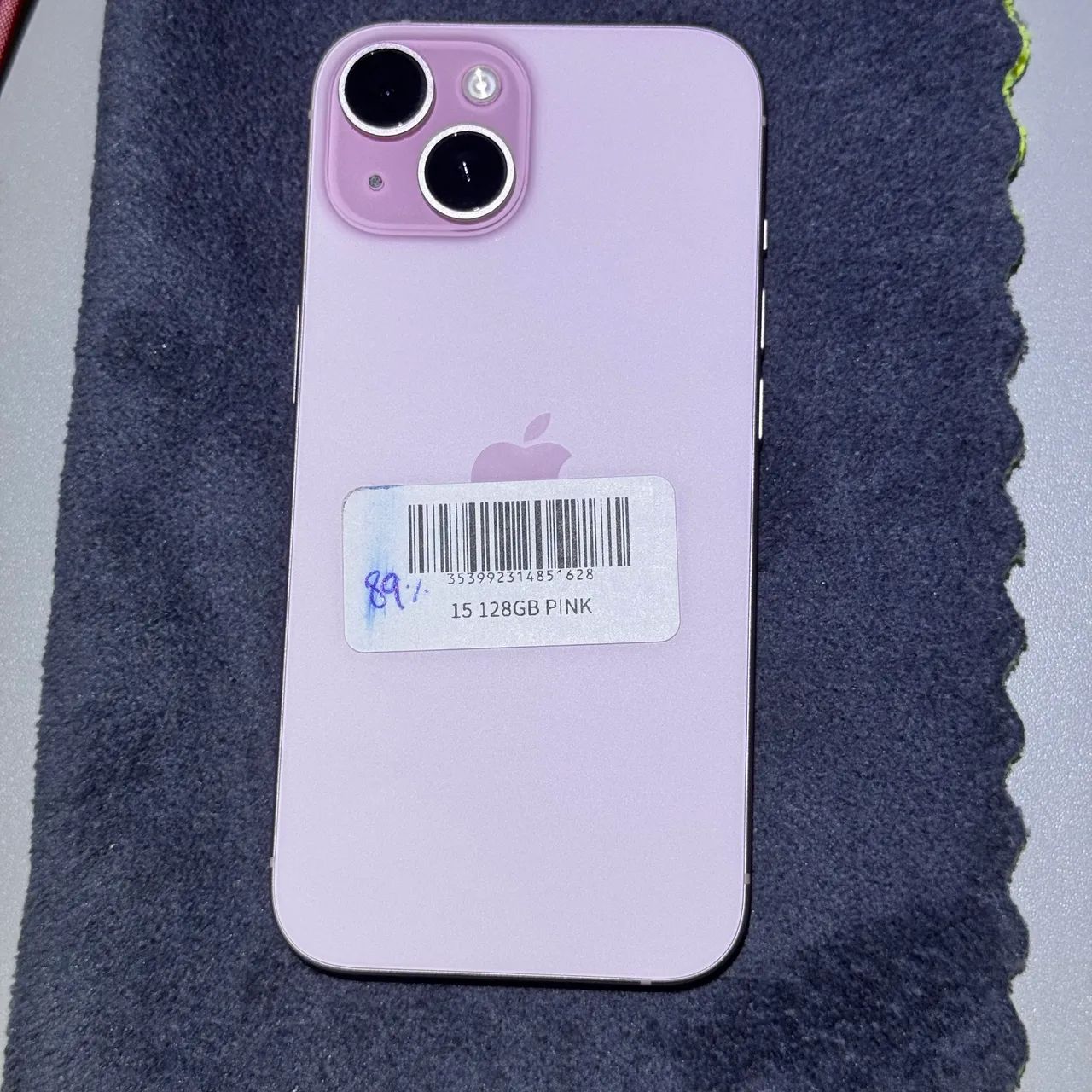 iPhone 15 Rosa 128gb com 89%