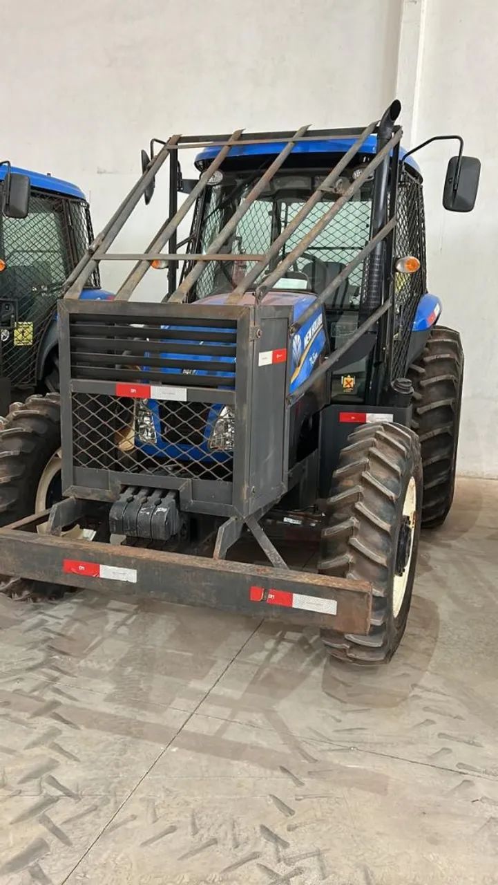 TRATOR DE PNEUS NEW HOLLAND  TL5.80 ANO 2024  - Foto 5