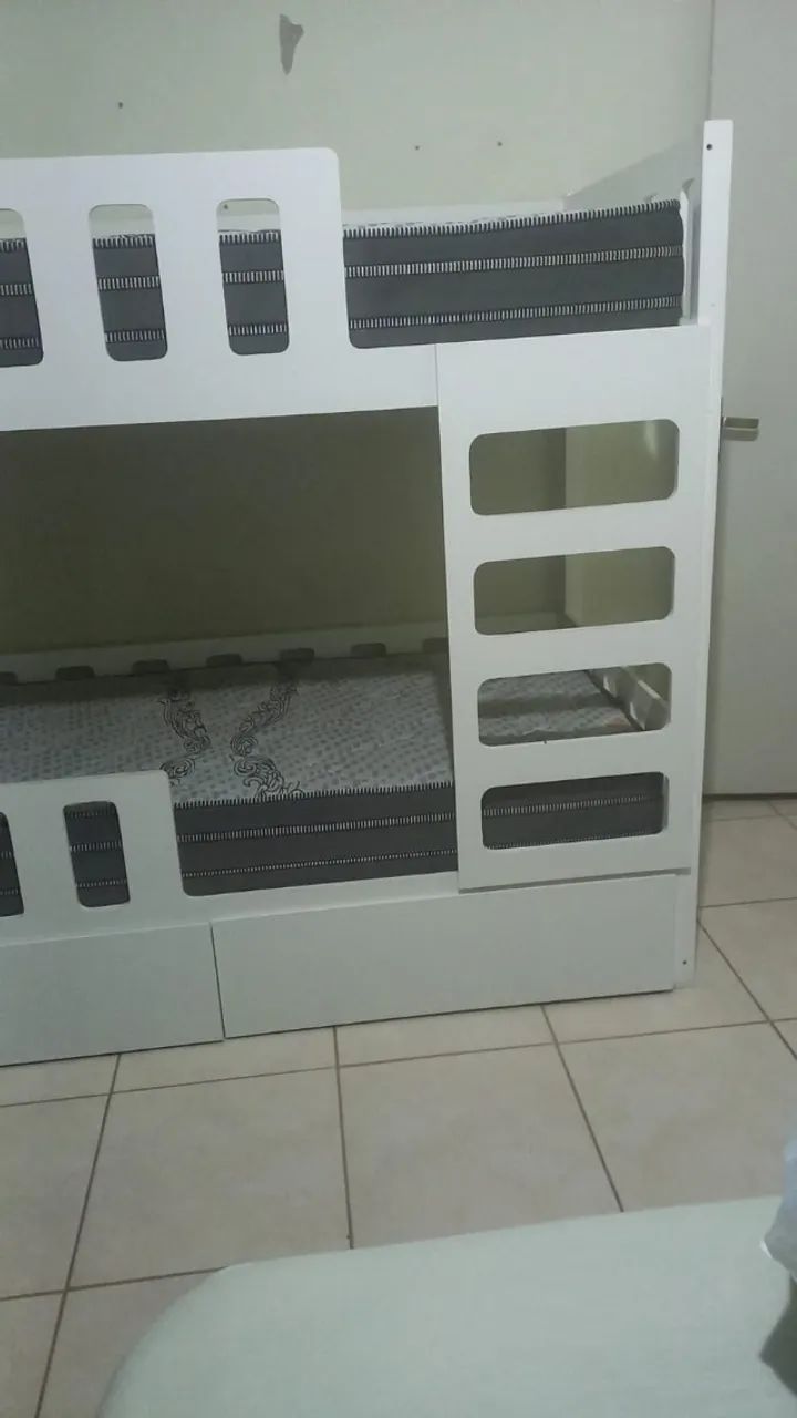 Cama Beliche - Madeira e 100%MDF - Foto 2